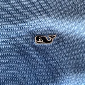 Vineyard Vines 3/4 zip blue sweater men’s size small